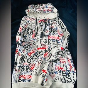 Forever Famous Graffiti Men’s Hoodie